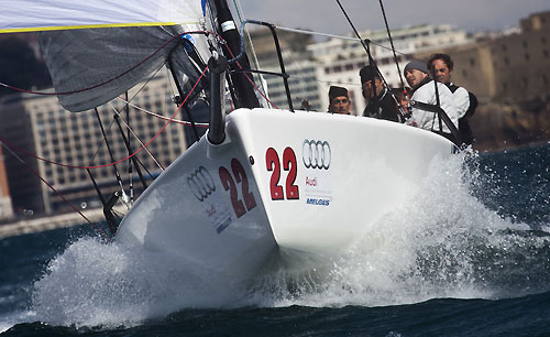 Napoli, 19-03-2011 Audi Melges 32 Sailing Series - Napoli 2011. Fra Martina. Photo copyright Guido Trombetta for Stuido Borlenghi and BPSE.