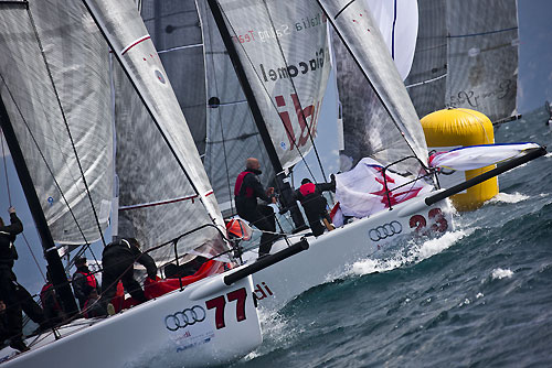 Napoli, 19-03-2011 Audi Melges 32 Sailing Series - Napoli 2011. Audi Fratelli Giacomel. Photo copyright Guido Trombetta for Stuido Borlenghi and BPSE.