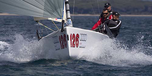 Marina di Scarlino, 16/04/11. Audi Melges 20. Turnover. Photo copyright Luca Butto' for Stuido Borlenghi.