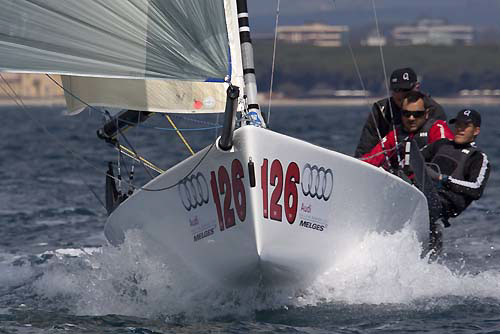 Marina di Scarlino, 16/04/11. Audi Melges 20. Photo copyright Luca Butto' for Stuido Borlenghi.