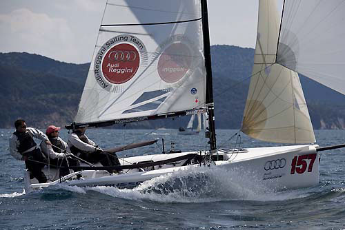 Marina di Scarlino, 16/04/11. Audi Melges 20. Photo copyright Luca Butto' for Stuido Borlenghi.