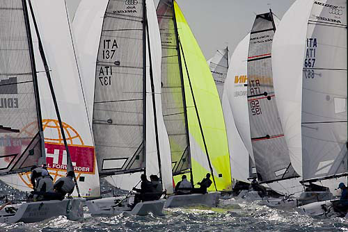 Marina di Scarlino, 16/04/11. Audi Melges 20. Fleet race. Photo copyright Luca Butto' for Stuido Borlenghi.