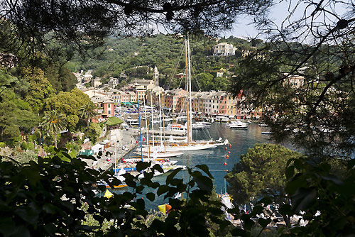 Dockside, during the Portofino Rolex Trophy 2001, Portofino, Italy. Photo copyright Rolex and Carlo Borlenghi.