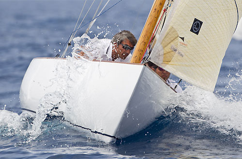 Classic boat action during the Portofino Rolex Trophy 2001, Portofino, Italy. Photo copyright Rolex and Carlo Borlenghi.