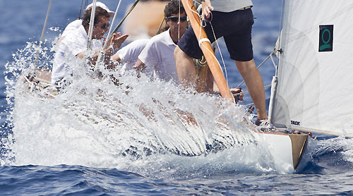 La Scala Filippo's 6mIR Bau Bau, during the Portofino Rolex Trophy 2001, Portofino, Italy. Photo copyright Rolex and Carlo Borlenghi.