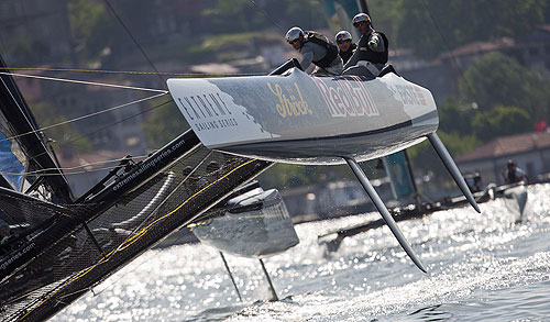 Istanbul, 25-05-2011 Extreme Sailing Series 2011 - Act 3 Istanbul. Race Day 1, Red Bull. Photo copyright Stefano Gattini for Studio Borlenghi.