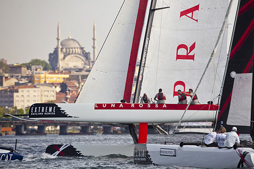 Istanbul, 25-05-2011 Extreme Sailing Series 2011 - Act 3 Istanbul. Race Day 1, Luna Rossa. Photo copyright Stefano Gattini for Studio Borlenghi.