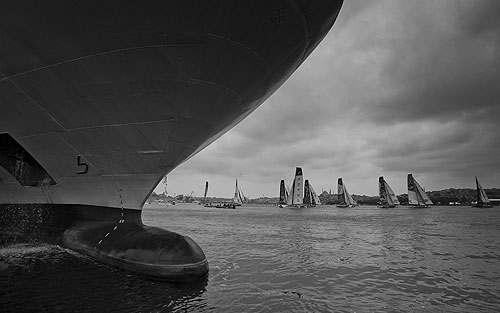 Istanbul, 25-05-2011 Extreme Sailing Series 2011 - Act 3 Istanbul. Race Day 1, fleet racing in Instanbul. Photo copyright Stefano Gattini for Studio Borlenghi.