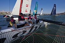 Photographic Assignment by Stefano Gattini for Studio Borlenghi, of the Extreme Sailing Series 2011 in Istanbul, Turkey.