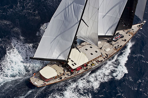 Marie, offshore during the Loro Piana SuperYacht Regatta 2011, Porto Cervo, Italy. Photo copyright Carlo Borlenghi.