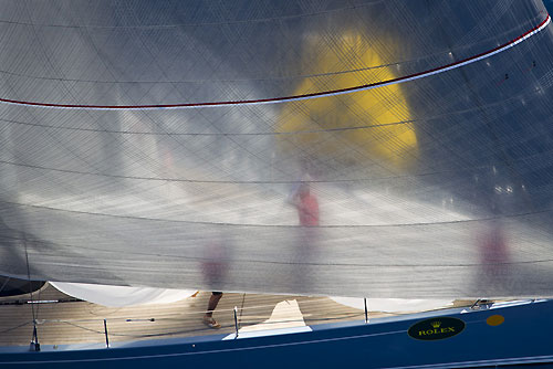 Adriano Calvini's Itacentodue, during the Giraglia Rolex Cup 2011, Saint-Tropez, France, June 18-25. Photo copyright Rolex and Carlo Borlenghi.