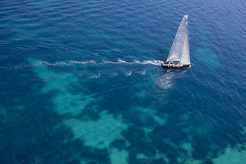 Sir Peter Ogden's Mini Maxi Jethou, during the Giraglia Rolex Cup 2011, Saint-Tropez, France, June 18-25. Photo copyright Rolex and Carlo Borlenghi.