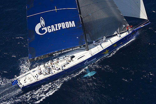 Igor Simcic's Esimit Europa 2, during the Giraglia Rolex Cup 2011, Saint-Tropez, France, June 18-25. Photo copyright Rolex and Carlo Borlenghi.