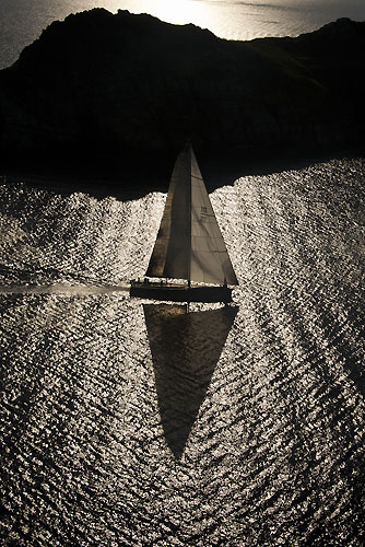 Noel Franck's Near Miss rounding Giraglia Rock, during the Giraglia Rolex Cup 2011, Saint-Tropez, France, June 18-25. Photo copyright Rolex and Carlo Borlenghi.