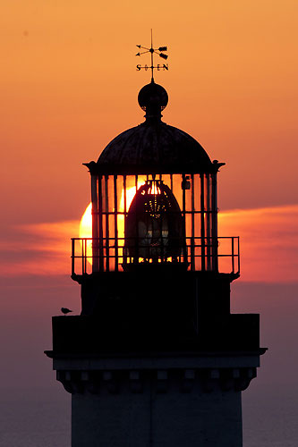 Giraglia Rock Lighthouse at sunset, during the Giraglia Rolex Cup 2011, Saint-Tropez, France, June 18-25. Photo copyright Rolex and Carlo Borlenghi.