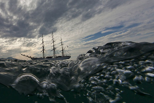 Cisne Branco, Navio-Veleiro da Marinha do Brasil, during the Rolex Ilhabela Sailing Week 2011. Photo copyright Rolex and Carlo Borlenghi.