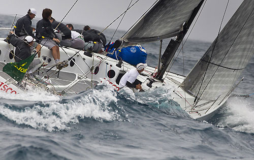 Pablo Despotin's Soto 40 Pisco Sour (CHI), during the Rolex Ilhabela Sailing Week 2011. Photo copyright Rolex and Carlo Borlenghi.