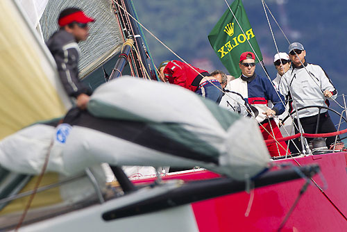 Ernesto Luiz Breda's B&C 46 Touche Super (BRA), during the Rolex Ilhabela Sailing Week 2011. Photo copyright Rolex and Carlo Borlenghi.