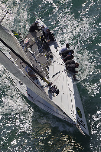 Pablo Despotin's Soto 40 Pisco Sour (CHI), during the Rolex Ilhabela Sailing Week 2011. Photo copyright Rolex and Carlo Borlenghi.