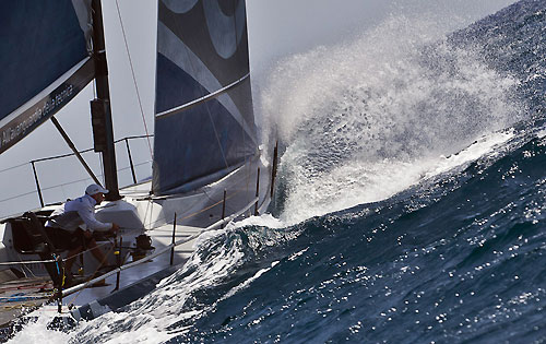 TP52 Training Day, Audi Azzurra Sailing Team, during the Audi MedCup Circuit 2011, Cagliari, Sardinia, Italy. Photo copyright Guido Trombetta for Studio Borlenghi.