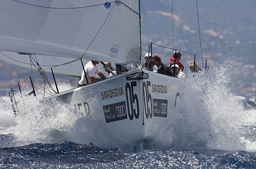 TP52 Series Day 1 - Container, during the Audi MedCup Circuit 2011, Cagliari, Sardinia, Italy. Photo copyright Stefano Gattini for Studio Borlenghi.