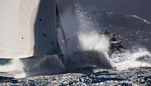 TP52 Series Day 1 - Rán, during the Audi MedCup Circuit 2011, Cagliari, Sardinia, Italy. Photo copyright Stefano Gattini for Studio Borlenghi.