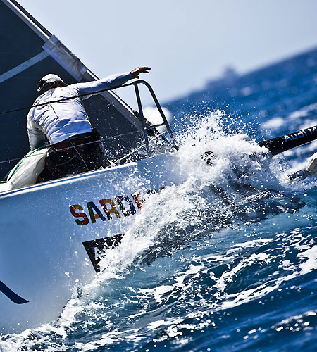 TP52 Series Day 2 - Container, during the Audi MedCup Circuit 2011, Cagliari, Sardinia, Italy. Photo copyright Stefano Gattini for Studio Borlenghi.