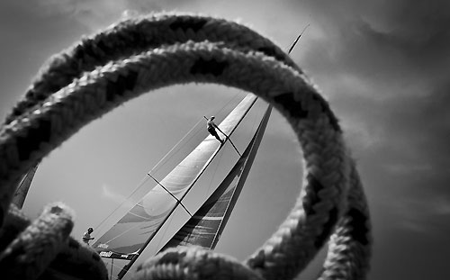 TP52 Series Day 3 - Quantum Racing, during the Audi MedCup Circuit 2011, Cagliari, Sardinia, Italy. Photo copyright Stefano Gattini for Studio Borlenghi.