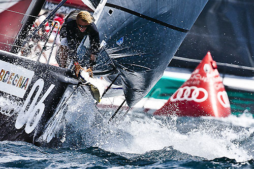 TP52 Series Day 4 - Rán, during the Audi MedCup Circuit 2011, Cagliari, Sardinia, Italy. Photo copyright Guido Trombetta for Studio Borlenghi.