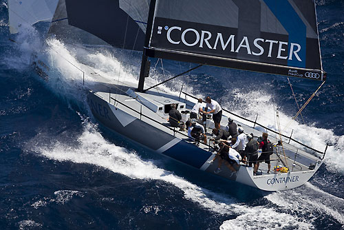 TP52 Series Day 4 - Container, during the Audi MedCup Circuit 2011, Cagliari, Sardinia, Italy. Photo copyright Stefano Gattini for Studio Borlenghi.