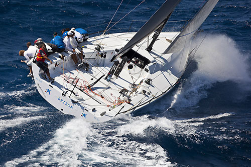 TP52 Series Day 4 - Bribón, during the Audi MedCup Circuit 2011, Cagliari, Sardinia, Italy. Photo copyright Stefano Gattini for Studio Borlenghi.