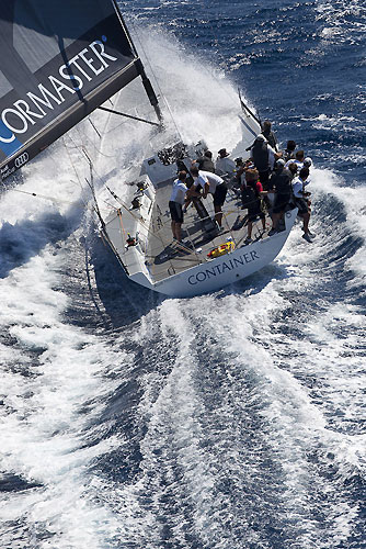 TP52 Series Day 4 - Container, during the Audi MedCup Circuit 2011, Cagliari, Sardinia, Italy. Photo copyright Stefano Gattini for Studio Borlenghi.