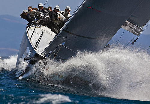 TP52 Series Day 5 - Rán, during the Audi MedCup Circuit 2011, Cagliari, Sardinia, Italy. Photo copyright Guido Trombetta for Studio Borlenghi.