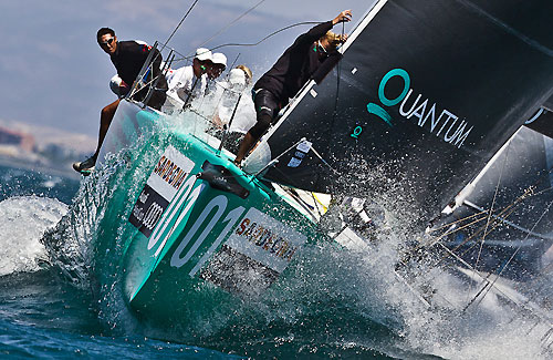 TP52 Series Day 5 - Quantum Racing, during the Audi MedCup Circuit 2011, Cagliari, Sardinia, Italy. Photo copyright Guido Trombetta for Studio Borlenghi.