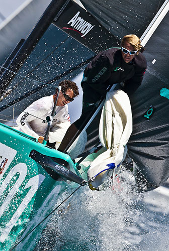 TP52 Series Day 5 - Quantum Racing, during the Audi MedCup Circuit 2011, Cagliari, Sardinia, Italy. Photo copyright Guido Trombetta for Studio Borlenghi.