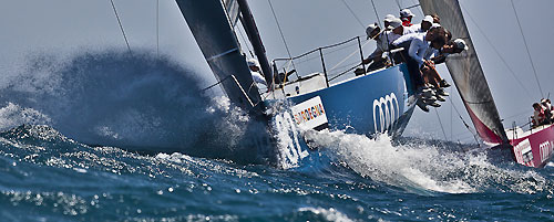 TP52 Series Day 5 - Audi Azzurra Sailing Team, during the Audi MedCup Circuit 2011, Cagliari, Sardinia, Italy. Photo copyright Guido Trombetta for Studio Borlenghi.