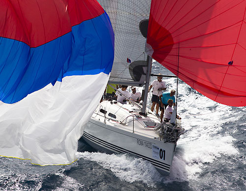 Day 3, Scarlino, Steiner X-Yachts Mediterranean Cup 2011. Photo copyright Francesco Ferri for Studio Borlenghi.