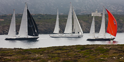 Fleet, Perini Navi Cup 2011, Porto Cervo, Italy. Photo copyright Carlo Borlenghi.