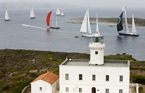 Fleet, Perini Navi Cup 2011, Porto Cervo, Italy. Photo copyright Carlo Borlenghi.