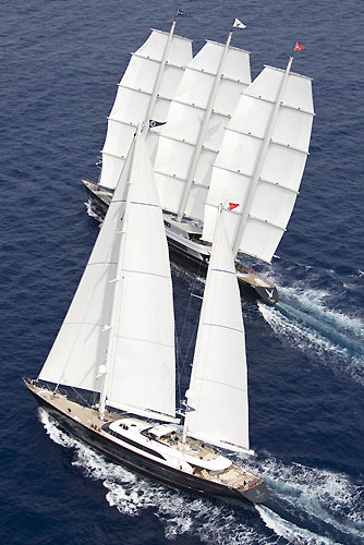 The Maltese Falcon, Perini Navi Cup 2011, Porto Cervo, Italy. Photo copyright Carlo Borlenghi.