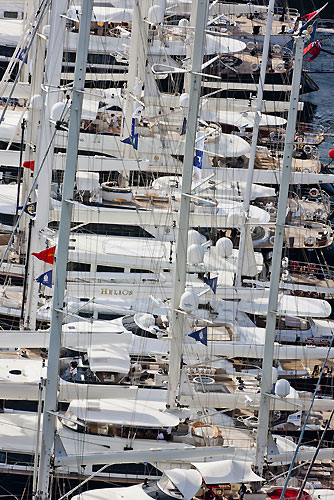 Dockside, Perini Navi Cup 2011, Porto Cervo, Italy. Photo copyright Carlo Borlenghi.