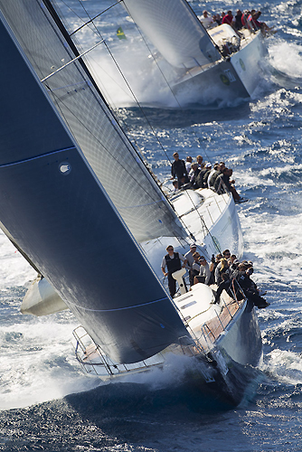 CAOL ILA, during the Maxi Yacht Rolex Cup 2011, Porto Cervo, Italy. Photo copyright Carlo Borlenghi for Rolex.