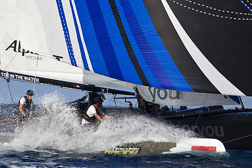 Trapani, 15-09-2011. Extreme Sailing Series 2011 - Act 6 Trapani. Race Day 2, Niceforyou. Photo copyright Stefano Gattini for Studio Borlenghi.