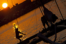 Extreme Sailing Series Trapani, Italy September 14-18, 2011. Photographic assignmsnt by Stefano Gattini for Studio Borlenghi.