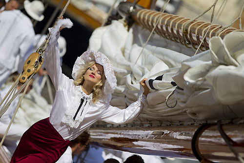 Monaco, 14/09/11, Monaco Classic Week 2011. Dockside. Photo copyright Carlo Borlenghi.