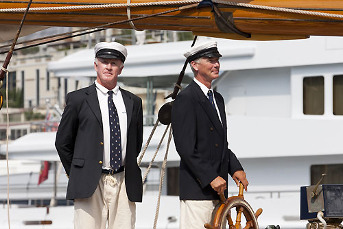 Monaco, 17/09/11, Monaco Classic Week 2011. Sailing yachts Concourse d'Elegance parade. Photo copyright Carlo Borlenghi.