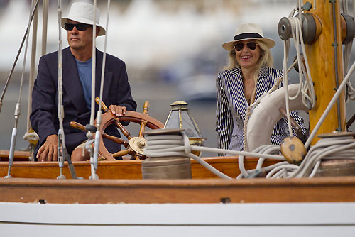 Monaco, 17/09/11, Monaco Classic Week 2011. Sailing yachts Concourse d'Elegance parade. Photo copyright Carlo Borlenghi.