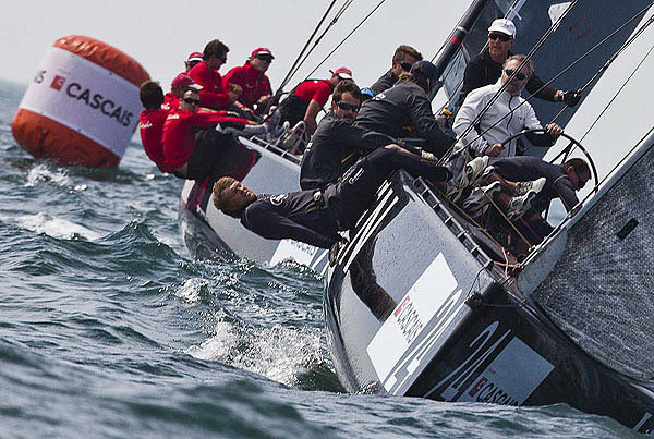 Day 2 of the RC44 Cascais Cup 2012, Portugal. Photo copyright Guido Trombetta for Studio Borlenghi.