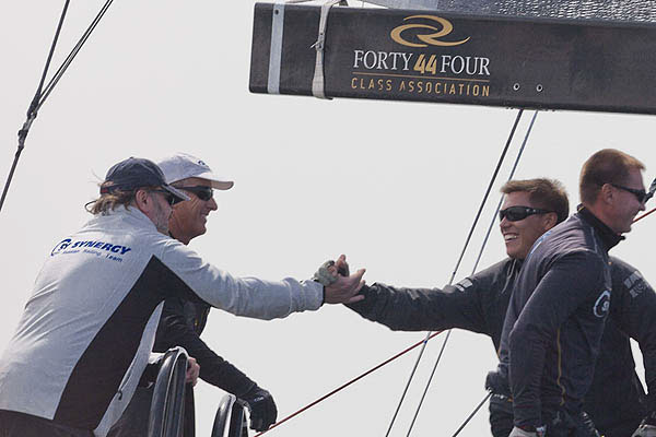 Day 2 of the RC44 Cascais Cup 2012, Portugal. Photo copyright Guido Trombetta for Studio Borlenghi.