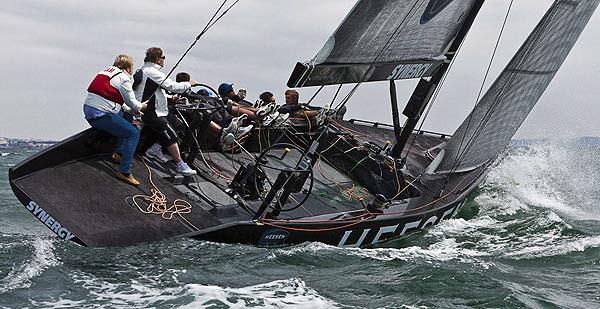 Day 2 of the RC44 Cascais Cup 2012, Portugal. Photo copyright Guido Trombetta for Studio Borlenghi.